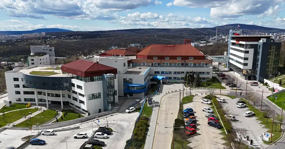 Areál Národného ústavu srdcových a cievnych chorôb v Bratislave