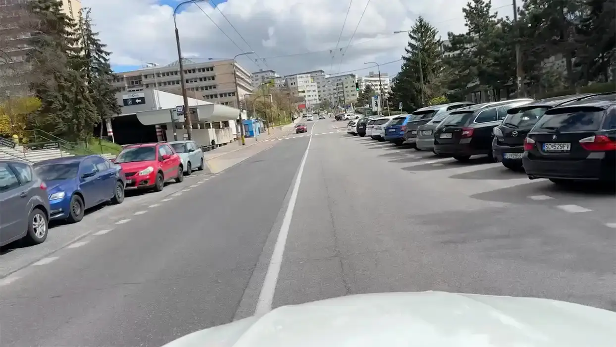 Cesta autom do NÚSCH