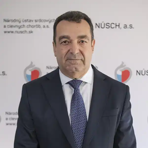 Ing. Mongi Msolly, MBA — predseda predstavenstva a generálny riaditeľ NÚSCH