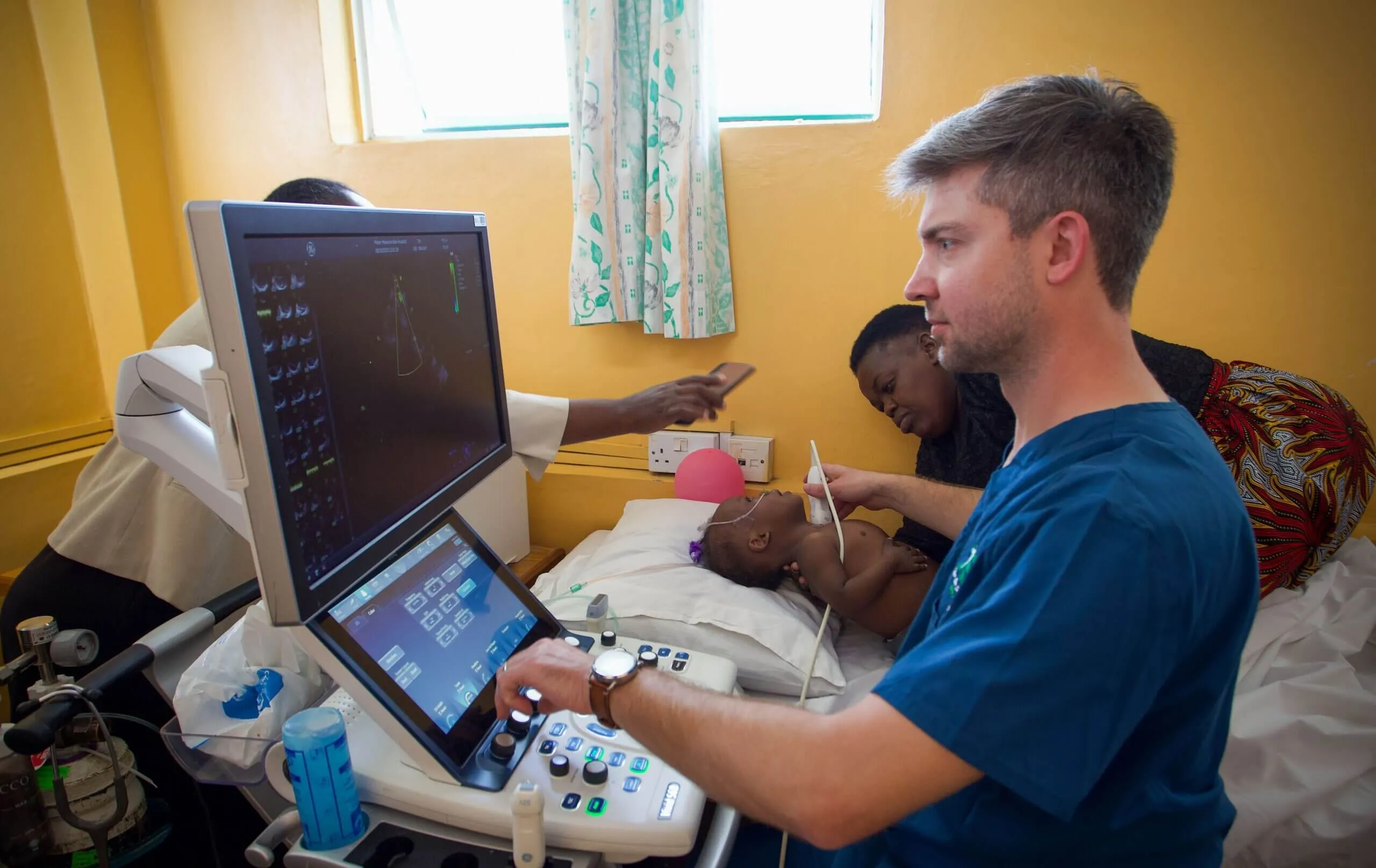 Kardiologická misia v Nairobi - tím lekárov