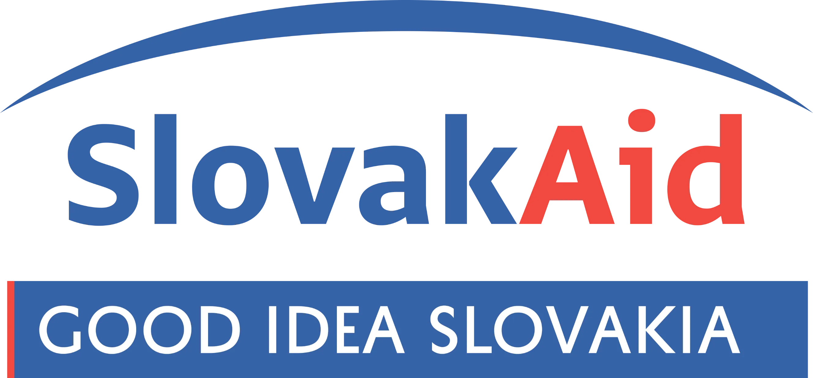 Logo SlovakAid — program oficiálnej rozvojovej pomoci Slovenskej republiky