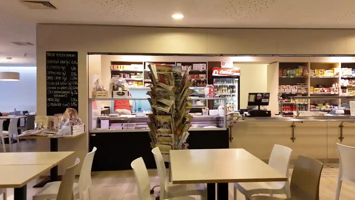 Bufet v hlavnej budove